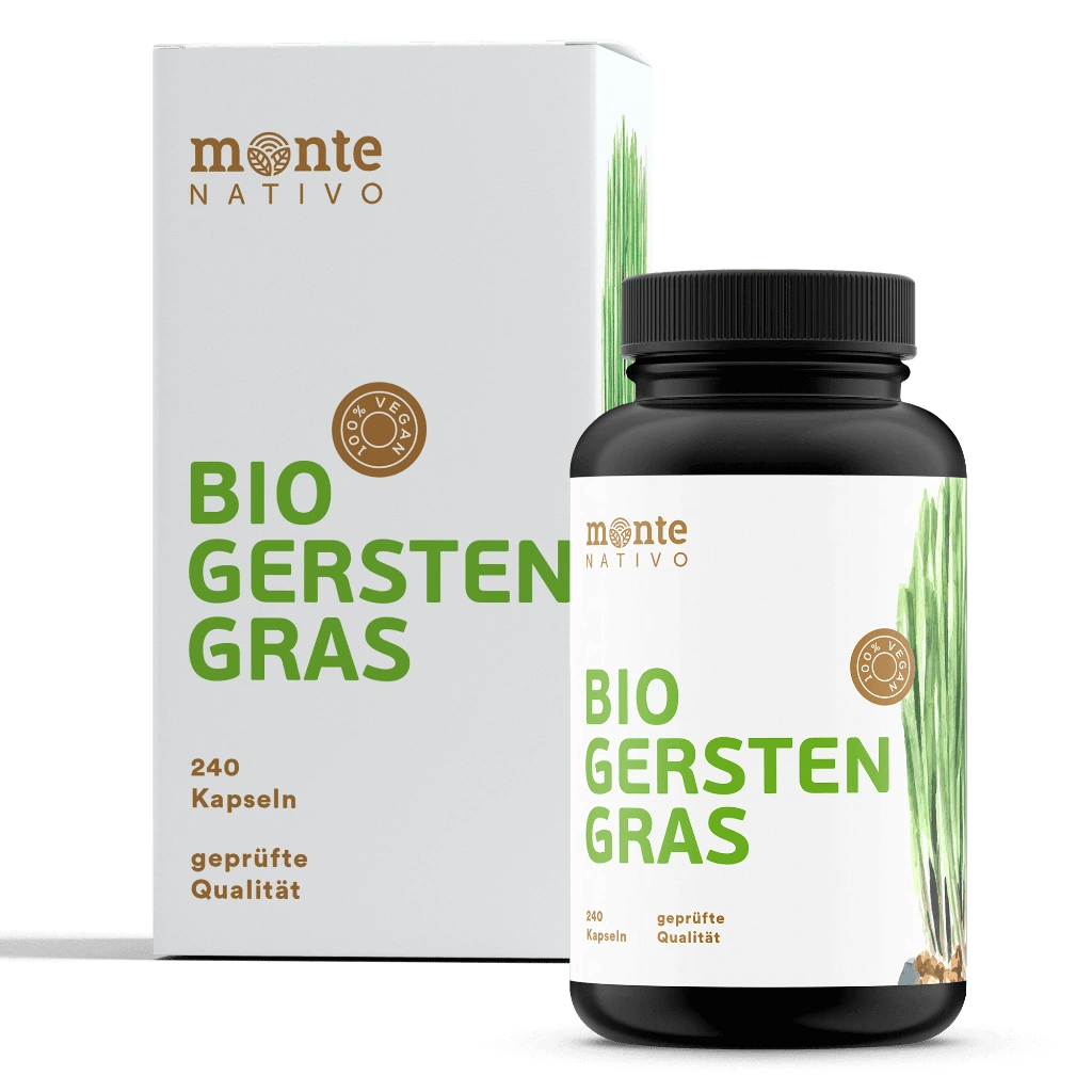 Bio Gerstengras Kapseln - 240 Kapseln