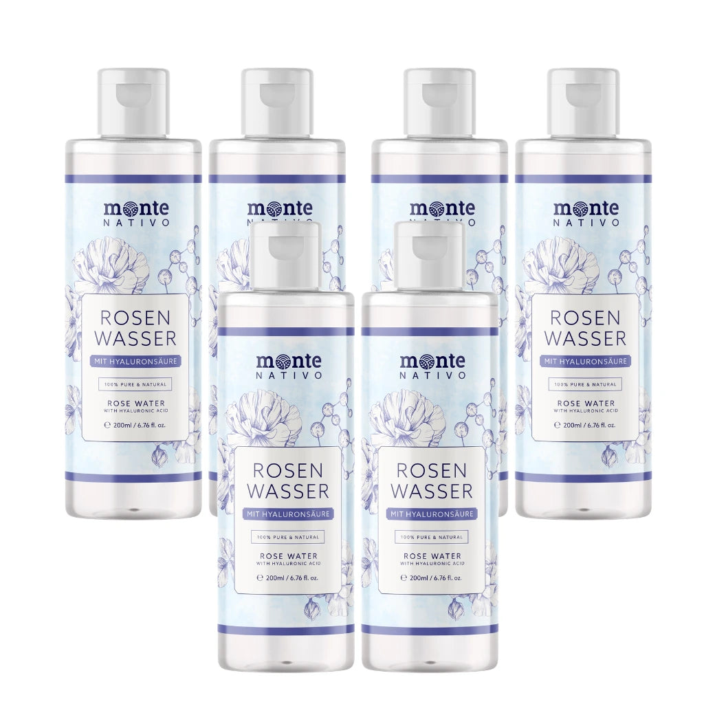 Rosenwasser mit Hyaluronsäure (2 x 200 ml)