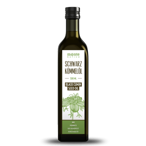 Olej z čiernej rasce (500 ml)