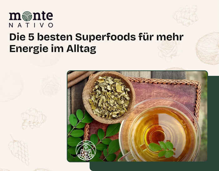 Die 5 besten Superfoods für mehr Energie im Alltag
