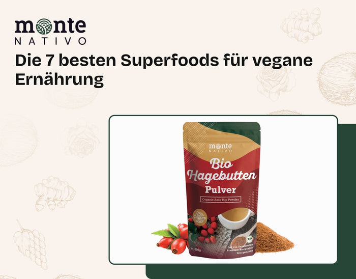 Die 7 besten Superfoods für vegane Ernährung