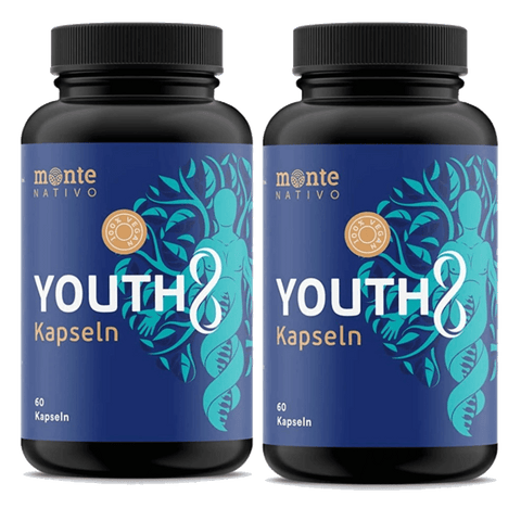 Kapsuly Youth-8 s 8 účinnými látkami (2 balenia)