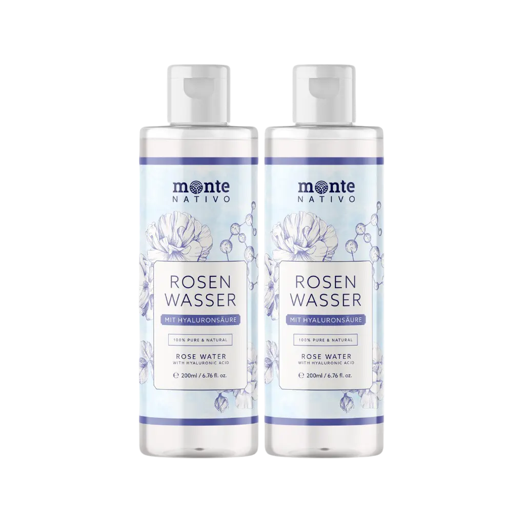 Rosenwasser mit Hyaluronsäure (2 x 200 ml)