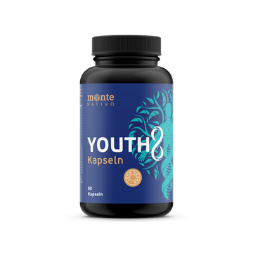 Youth-8-Kapseln mit 8 aktiven Wirkstoffen