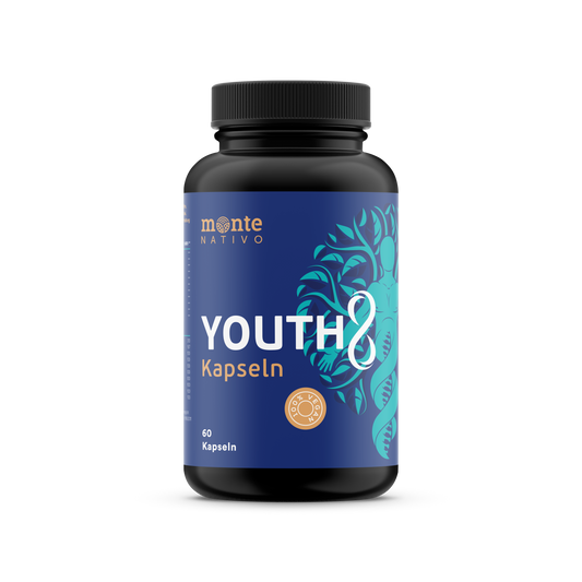 Youth-8-Kapseln mit 8 aktiven Wirkstoffen
