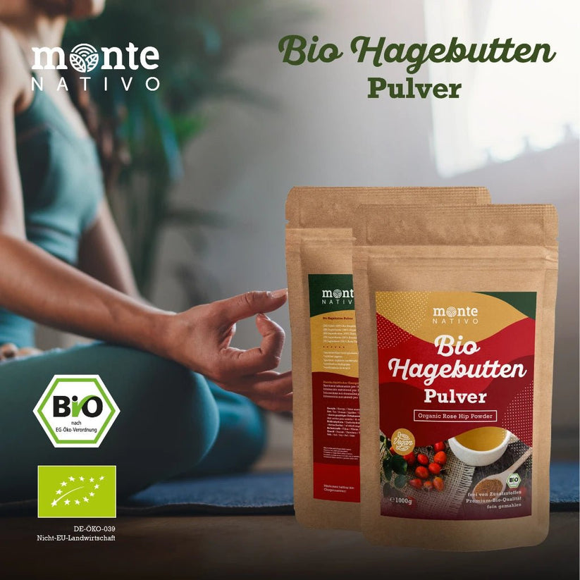 Bio Hagebuttenpulver von Monte Nativo