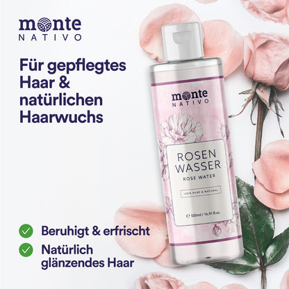 Rosenwasser für schöne Haut (500 ml)