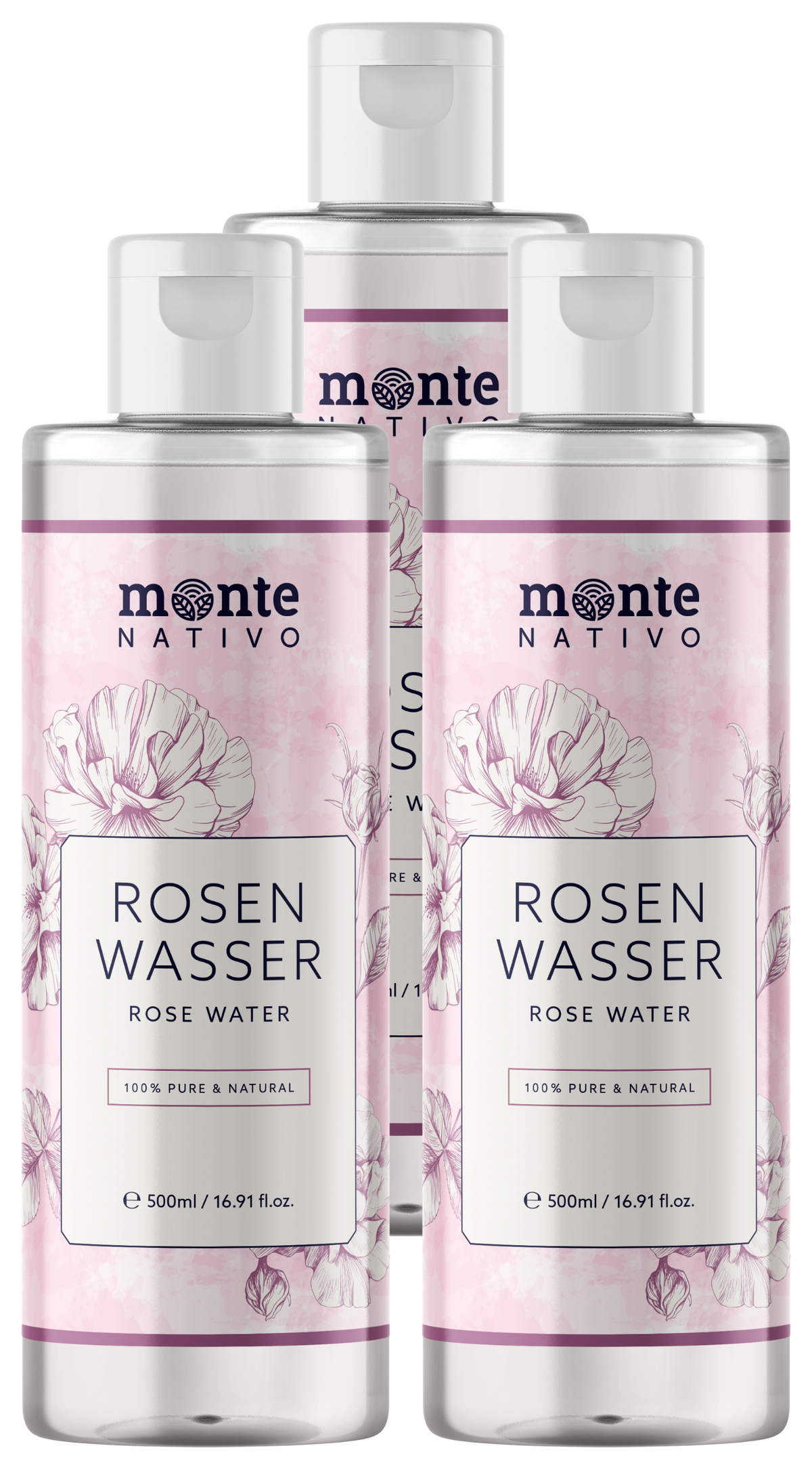 Rosenwasser für schöne Haut (500 ml)