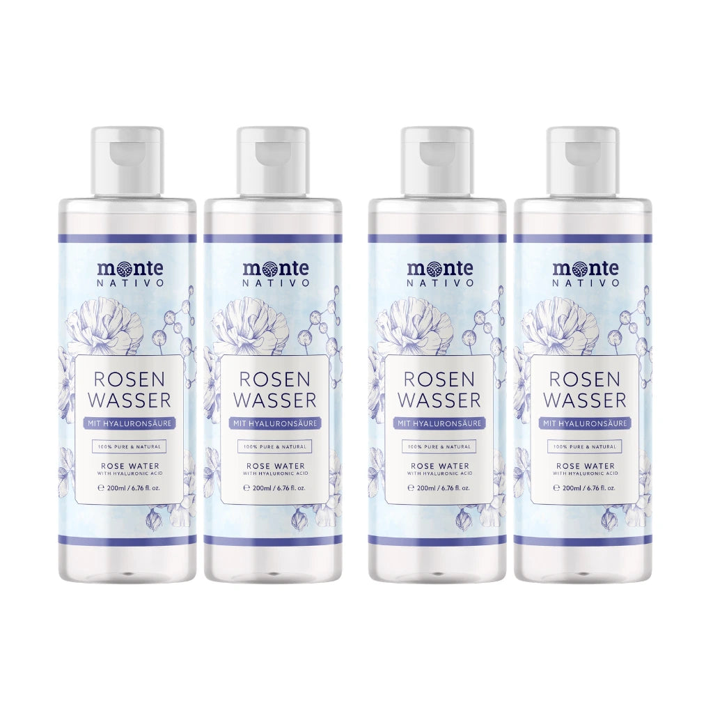 Rosenwasser mit Hyaluronsäure (2 x 200 ml)