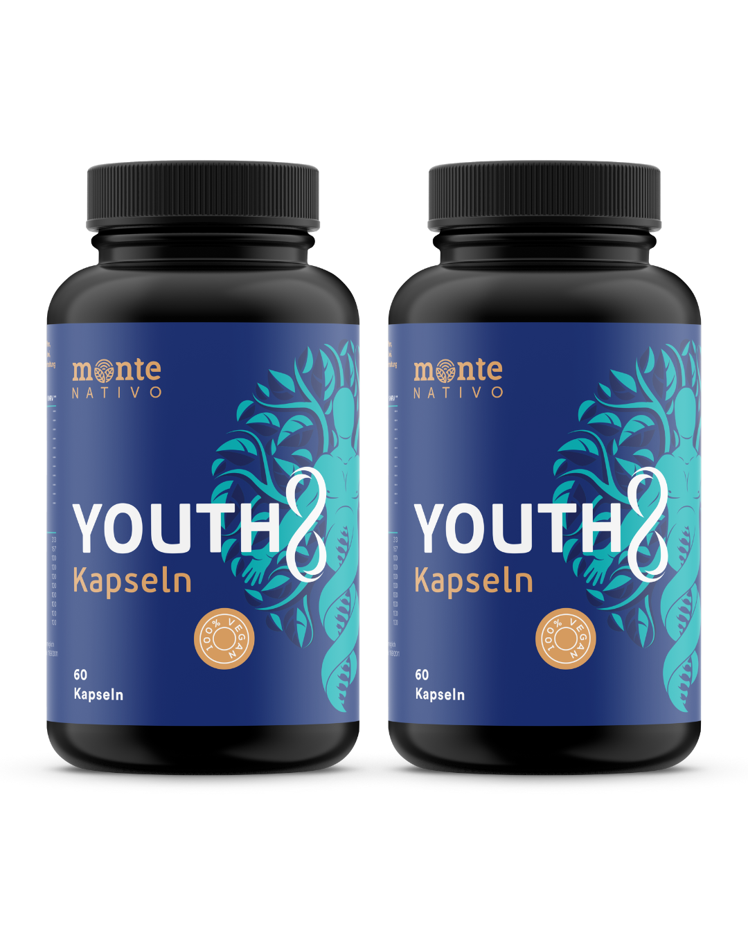 Youth-8-Kapseln mit 8 aktiven Wirkstoffen