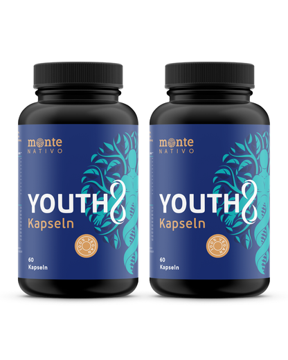 Youth-8-Kapseln mit 8 aktiven Wirkstoffen